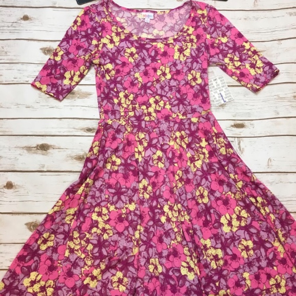 LuLaRoe Large Nicole dress